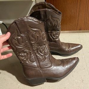 Brown Cowgirl Boots 7